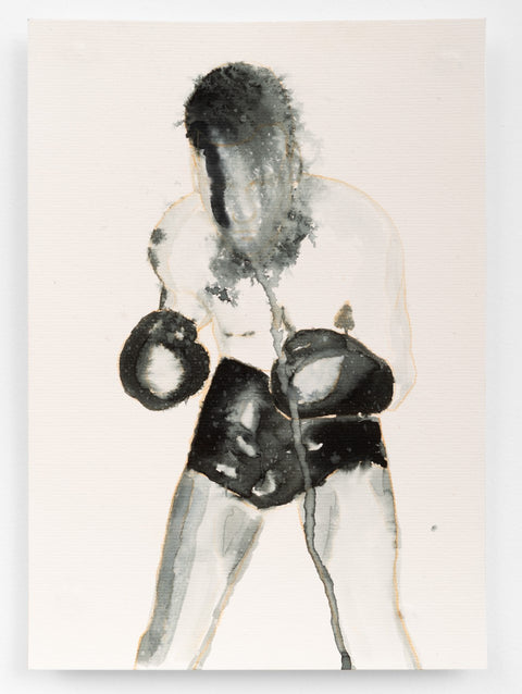 Marcelo Amorim,  ‘Boxers 12’, 2019, - watercolour on paper  – 30  x 21 cm