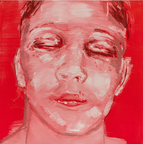 Marcelo Amorim, ‘Manos de Piedra 2’ (Boxers), 2019 - oil on canvas – 70 x 60 cm