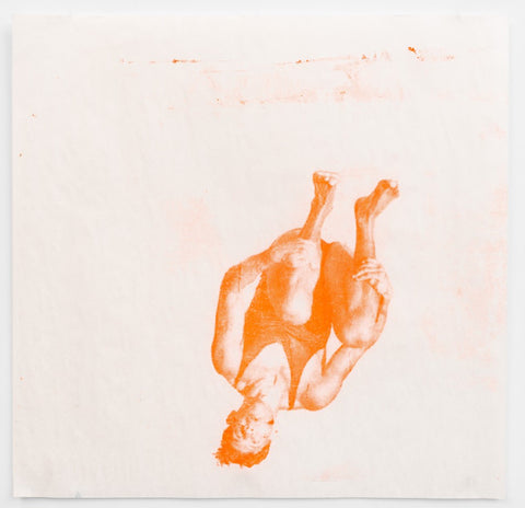 Marcelo Amorim, ‘Untitled in Orange F’, 2022 – silkscreen on paper - 100 x 100 cm – edition of 10 + 04 P.A.s