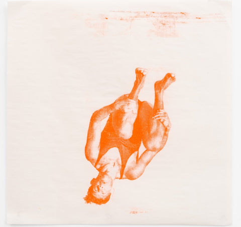 Marcelo Amorim, ‘Untitled in Orange G ’, 2022 – silkscreen on paper - 100 x 100 cm – edition of 10 + 04 P.A.s