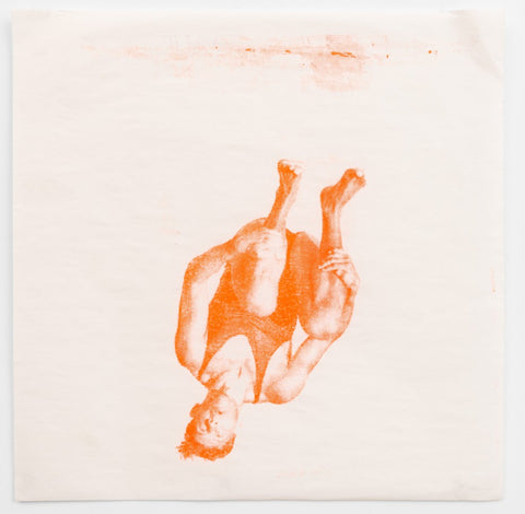 Marcelo Amorim, ‘Untitled in Orange H ’, 2022 – silkscreen on paper - 100 x 100 cm – edition of 10 + 04 P.A.s