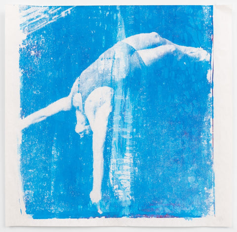 Marcelo Amorim, ‘Untitled in  Blue – C’,  2022 – silkscreen on paper - 100 x 100 cm – edition of 10 + 04 P.A.s