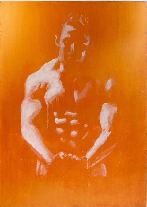 Marcelo Amorim, ‘Untitled 3’ (Big Arms), 2014 - oil on canvas - 140 x 100 cm