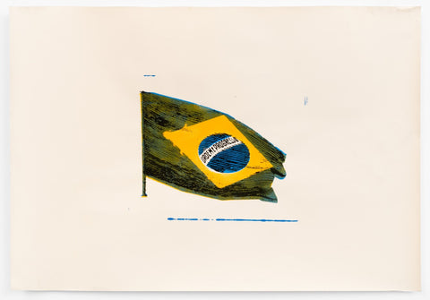 Marcelo Amorim, ‘Untitled 2’ (Out of Register), 2020 – silkscreen on paper - 96 x 66 cm (1 of 1)