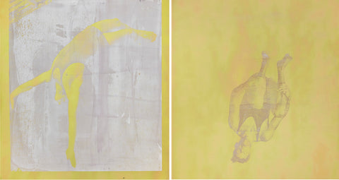 Marcelo Amorim, ‘Untitled’, 2022 – silkscreen on composite aluminum - 100 x 200 cm (diptych)