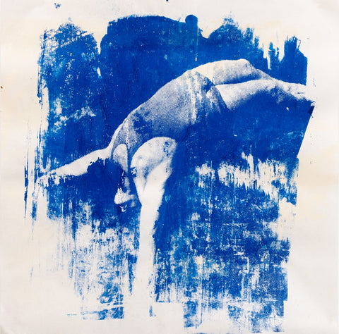 Marcelo Amorim, ‘Untitled in Royal Blue – A’,  2022 – silkscreen on paper - 100 x 100 cm – edition of 10 + 04 P.A.s