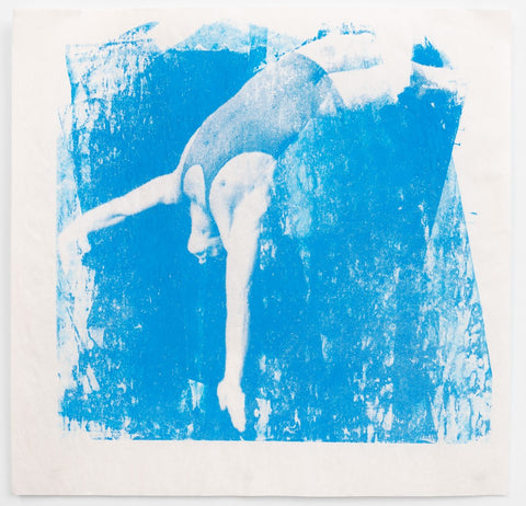 Marcelo Amorim, ‘Untitled in  Blue – B’,  2022 – silkscreen on paper - 100 x 100 cm – edition of 10 + 04 P.A.s