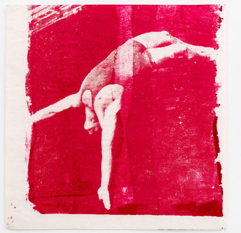 Marcelo Amorim, ‘Untitled in Red – A’,  2022 – silkscreen on paper - 100 x 100 cm – edition of 10 + 04 P.A.s
