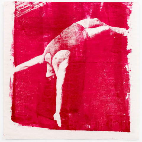 Marcelo Amorim, ‘Untitled in Red – B’,  2022 – silkscreen on paper - 100 x 100 cm – edition of 10 + 04 P.A.s