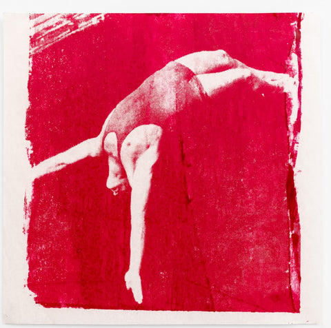 Marcelo Amorim, ‘Untitled in Red – C’,  2022 – silkscreen on paper - 100 x 100 cm – edition of 10 + 04 P.A.s